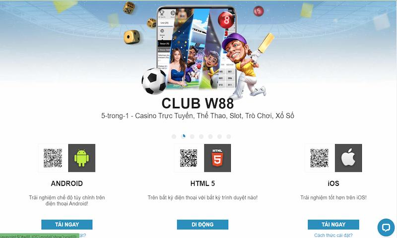 Đọc kỹ hướng dẫn và dùng link chính thức để tải app W88.