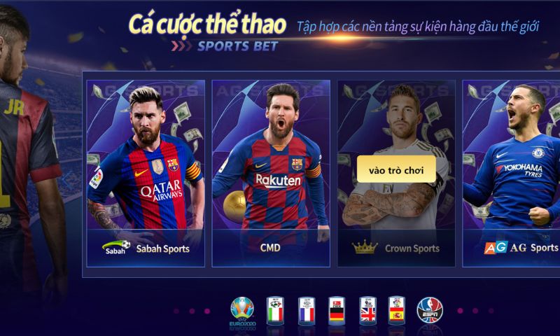 Saba sports thỏa mãn đam mê cá cược thể thao của bạn